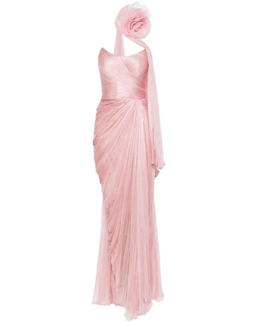 IRIS SERBAN Pink Anette Gown