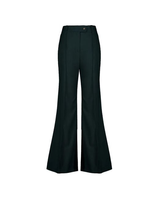Zimmermann Black Valiant Wool Trousers