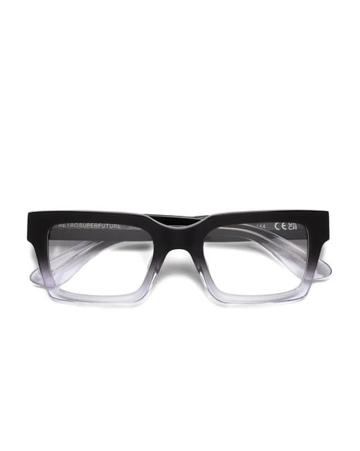 Retrosuperfuture Black Eckige Numero 144 Brille