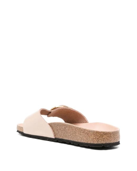 Birkenstock Pink Madrid Leather Sandals