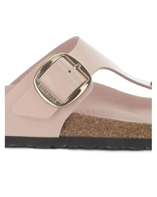 Birkenstock Brown Gizeh Flip-Flops