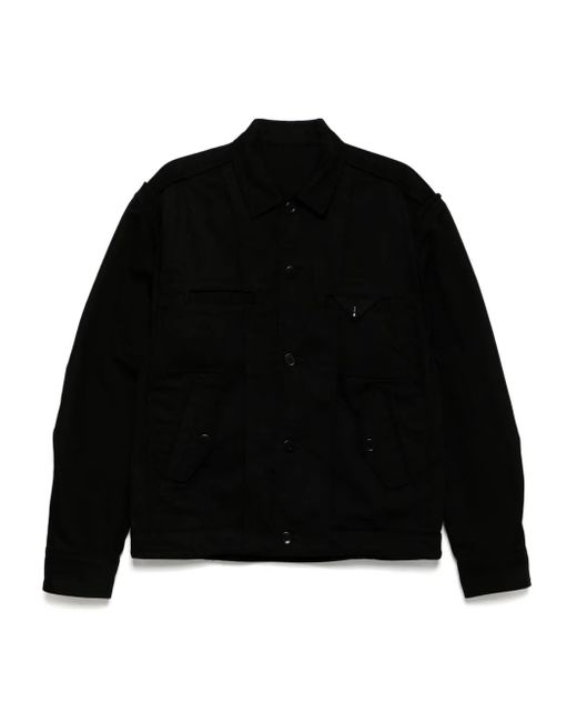 Giacca Con Bottoni di Undercover in Black da Uomo