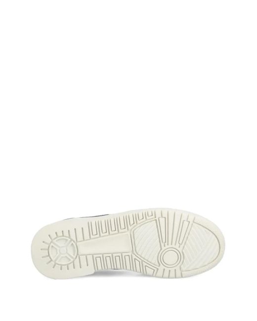 Filling Pieces Green Ace Leather Low-Top Sneakers