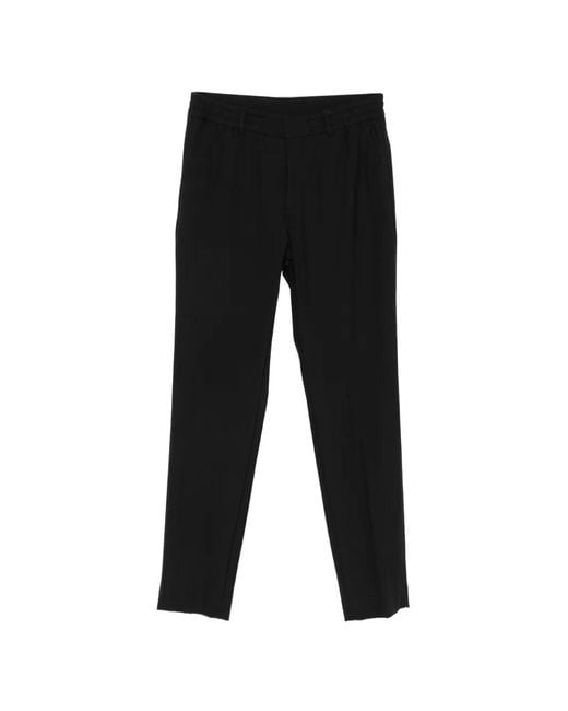 Karl Lagerfeld Black Crown Trousers for men