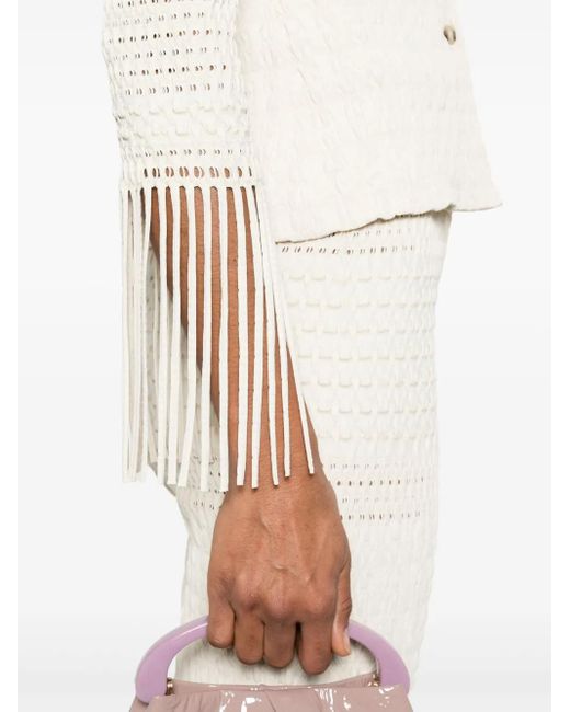 Camisa Niceta Nanushka de color White