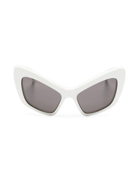 Balenciaga Gray Monaco Cat-Eye-Sonnenbrille