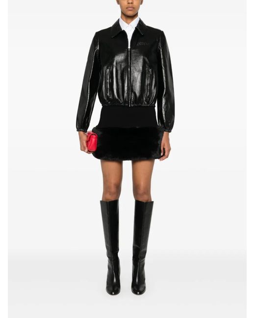 Gucci Black Leather Jacket