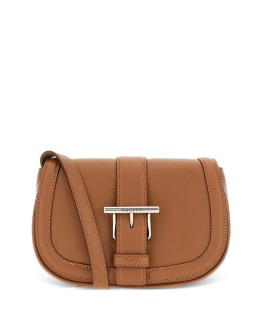 Alexander McQueen Brown Handtasche mit Schnalle