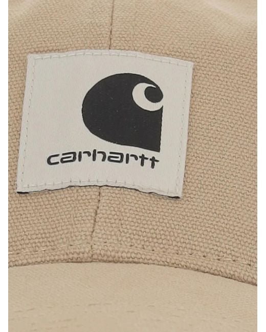 Carhartt Natural Logo-Patch Baseball Cap for men