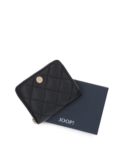 Joop! Black Quilted Wallet