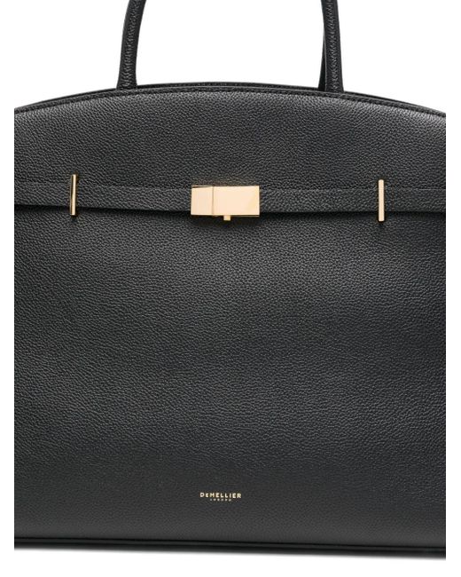 DeMellier London Black Large The Hudson Clasp-fastening Tote Bag