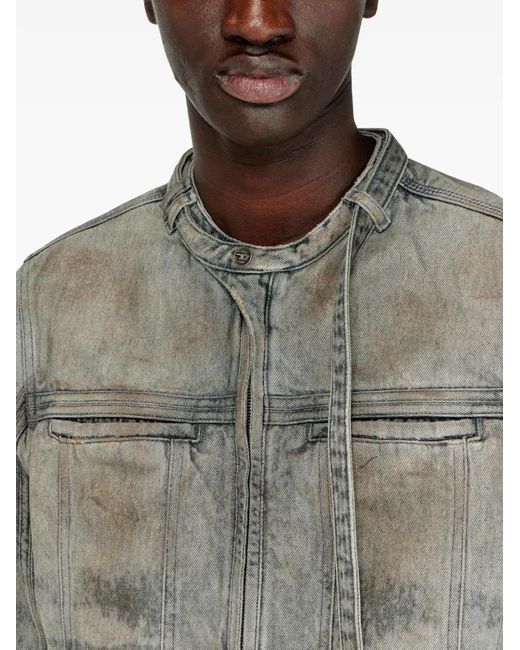 DIESEL Green Veste D-Vulmar-Fsi En Jean for men
