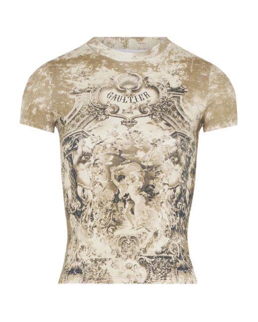 Jean Paul Gaultier プリント Tシャツ White