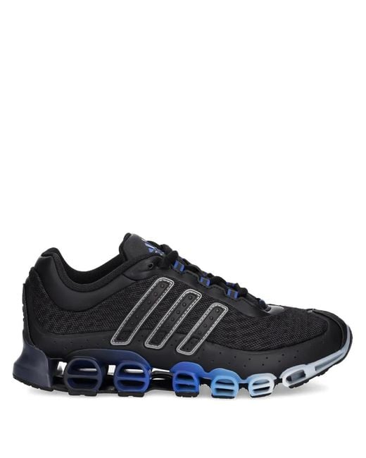 Adidas Blue Megaride Stripes Sneakers for men