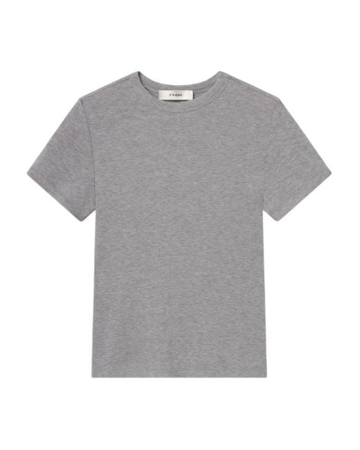 Camiseta de manga corta FRAME de color Gray