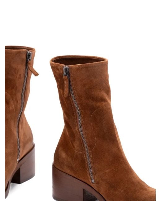 Marsèll Brown Suede Ankle Boots