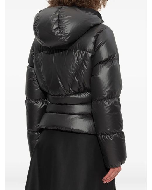 Moncler Black Wineck Down Jacket