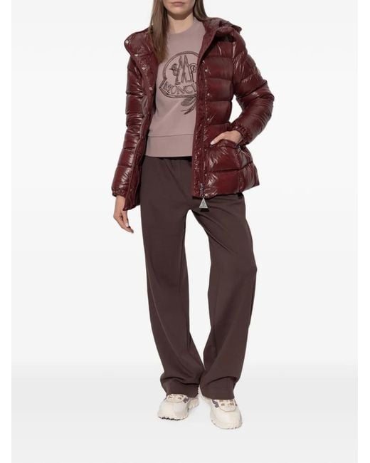 Moncler Red Barante Down Jacket