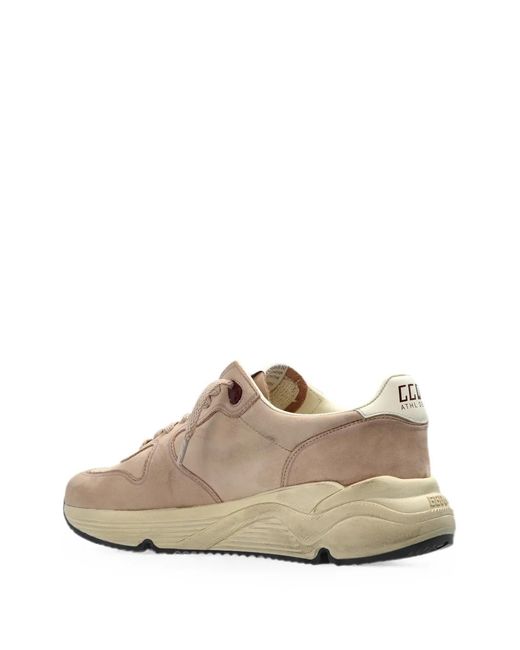 Golden Goose Deluxe Brand White Running Sole Star-Patch Sneakers