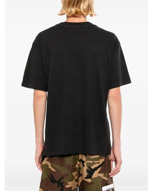 Melt Black T-Shirt À Imprimé Graphique for men