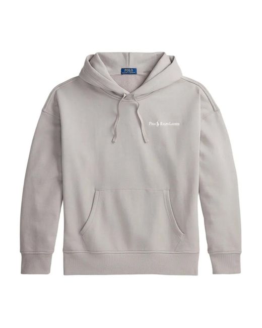 Polo Ralph Lauren Gray Long-Sleeve Hoodie for men