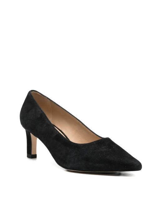 Peter Kaiser Black Suede Pumps