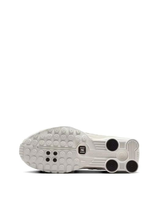 Nike White Shox R4 Sneakers for men