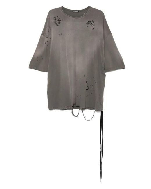 Ann Demeulemeester Gray Dieter T-Shirt for men