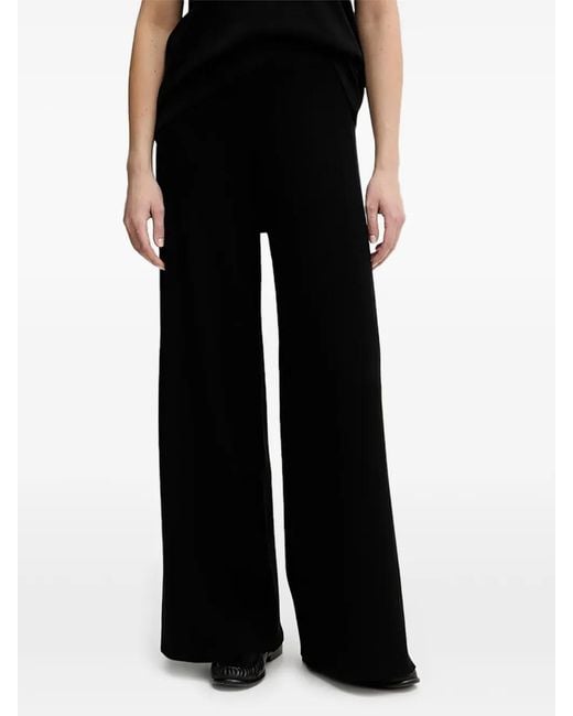 Benetton Black Side-Stripe Trousers