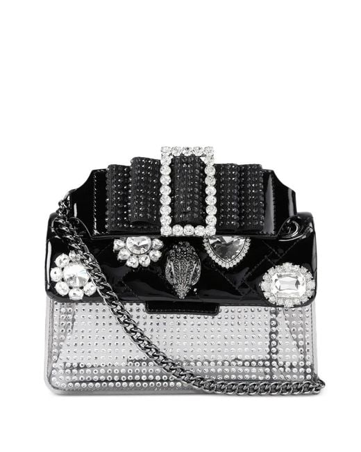Kurt Geiger Black Mini Kensington Cross Body Bag