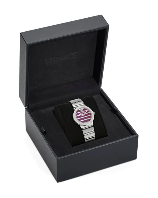 Versace Pink Striped-Dial 33Mm
