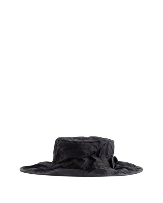 Cappello A Tesa Larga di Scha in White