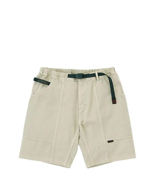 Gramicci White Belt Shorts for men