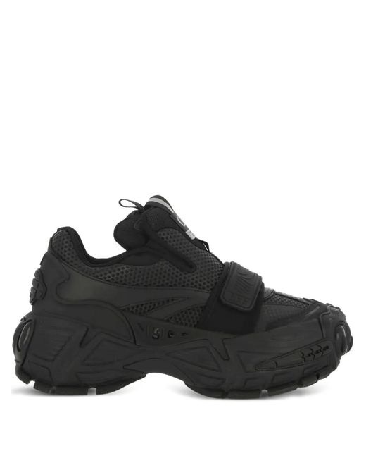 Off-White c/o Virgil Abloh Black Glove Slip-On Sneakers