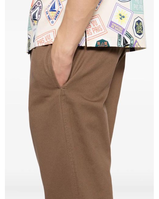 SPORT b. by agnès b. Brown Beltless Climbing Pants for men