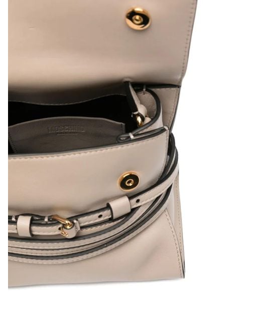 Moschino Natural Tie Me Bag Small