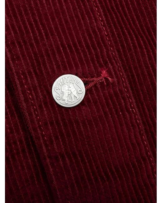 Needles Red X Smith's Corduroy Shirt Jacket for men