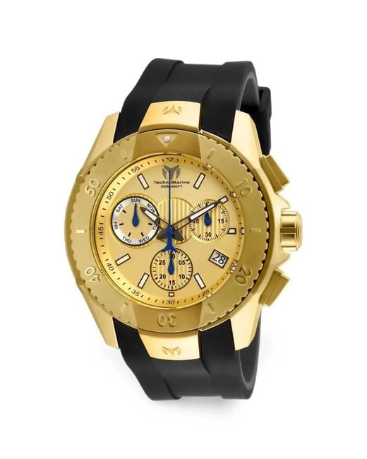 TechnoMarine Metallic Uf6 48Mm Watch for men