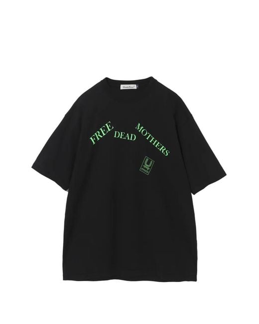 Undercover Black Graphic-Print T-Shirt for men
