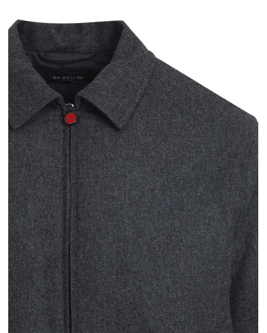 Giacca di Kiton in Blue da Uomo