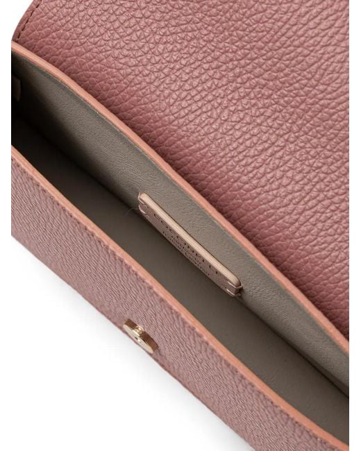 Coccinelle Pink Grainy Shoulder Bag