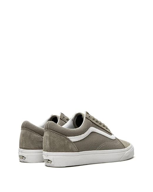 Vans Gray Textured Old Skool Sneakers