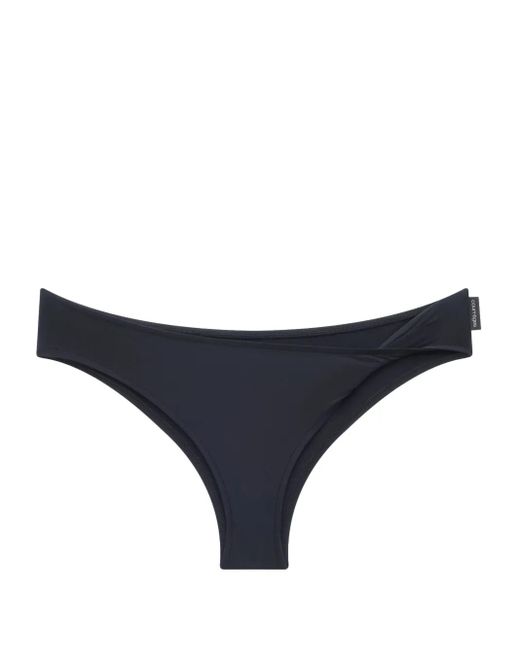 Courreges Blue Twist-Detailed Bikini Bottoms