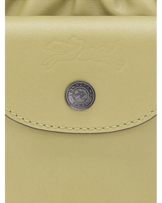 Longchamp Le Pliage Xtra Xs Kleine Bucket-Tas Met Trekkoord in het Green