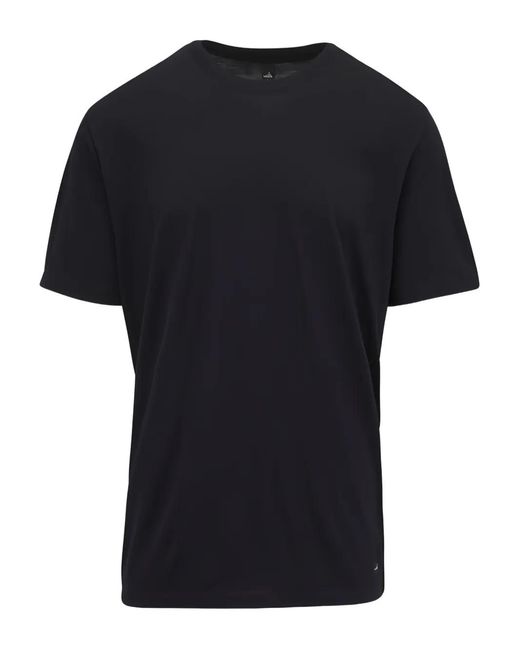 Wahts Black Round-Neck T-Shirt for men