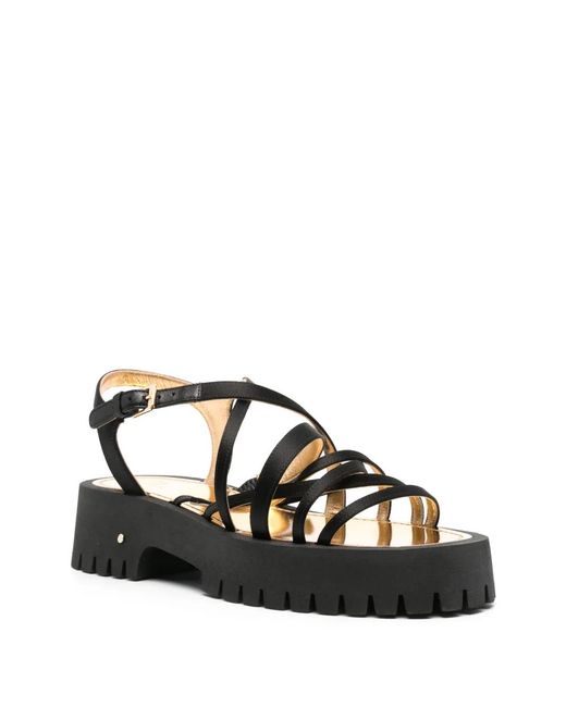 Laurence Dacade Black Jo Sandals