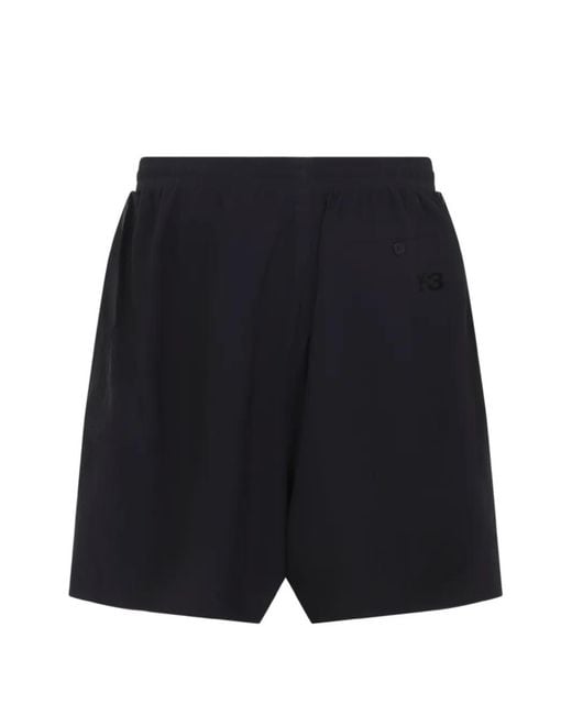 Y-3 Blue Pantalon À Poches Boutonnées for men
