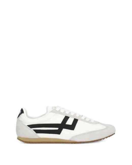 Pro Keds White Racer 77 Sneakers
