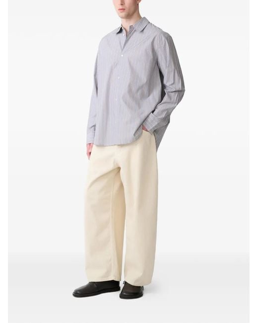 Studio Nicholson Gray View Shirt for men