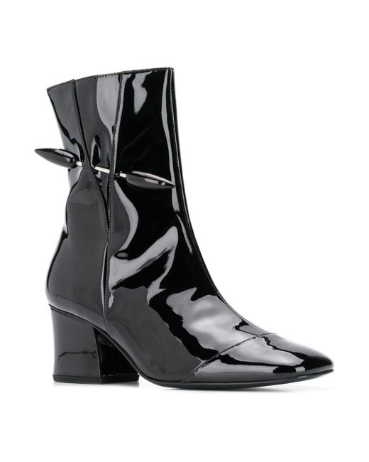 Black Lyst Boots Dorateymur Ankle With Appliqué In nZfHqZpr